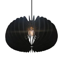 Hazo pendant ⌀65 | black
