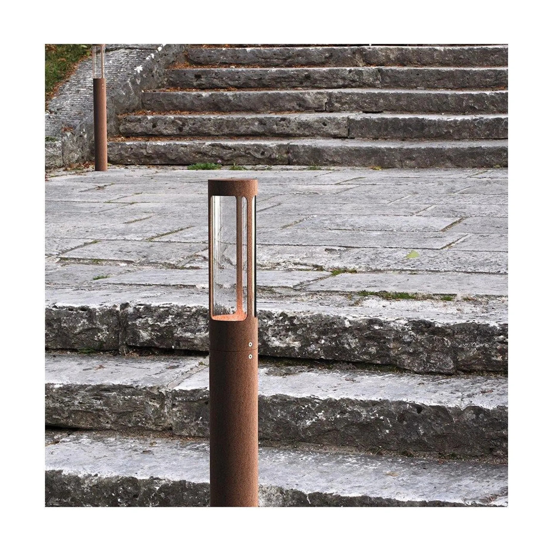 Helix floor | corten