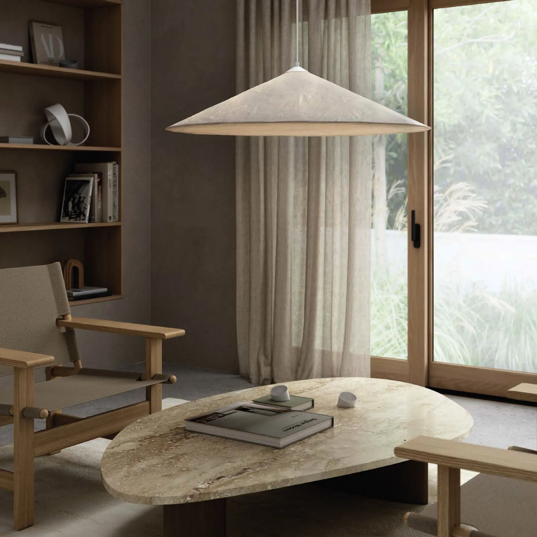 Hill 85 pendant | white tyvek