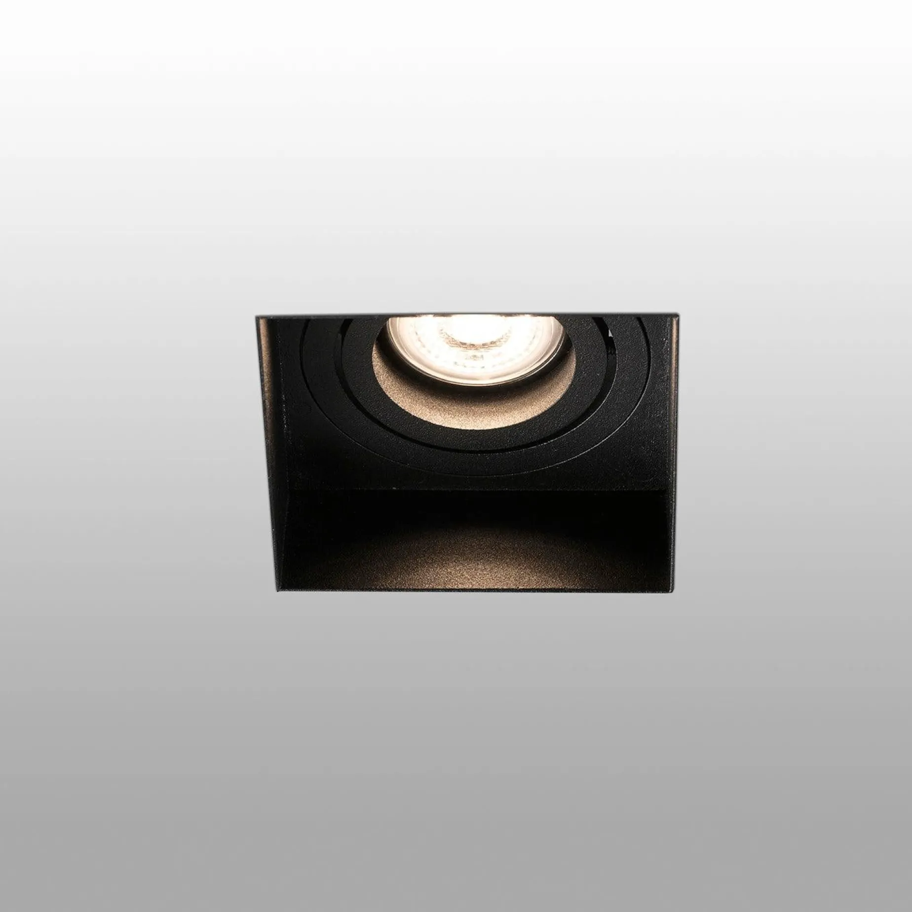 Hyde round trimless dir | white
