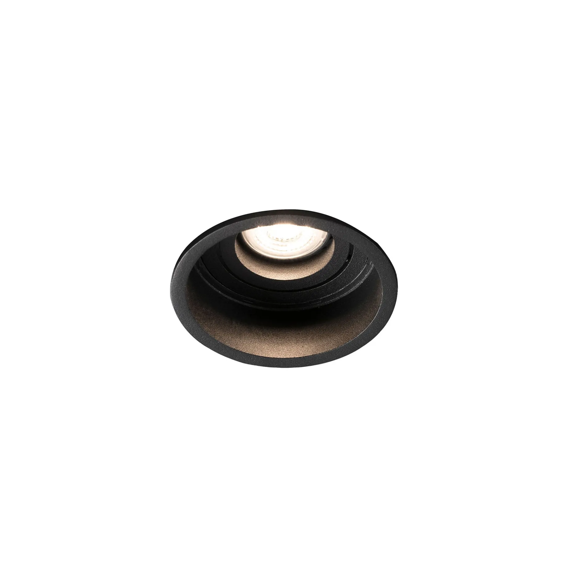 Hyde round trimless dir | white