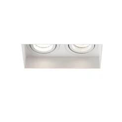 Hyde square trimless dir | white