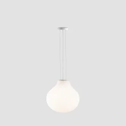 Isabelle pendant ø31-Ø40-Ø50 | glass white