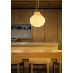 Isabelle pendant ø31-Ø40-Ø50 | glass white