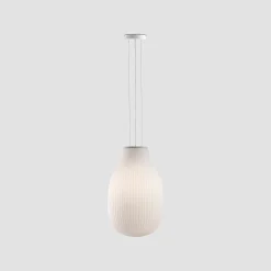 Isabelle pendant ø31-Ø40-Ø50 | glass white