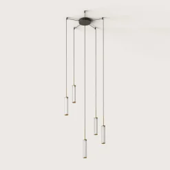 Ison pendant | aged gold