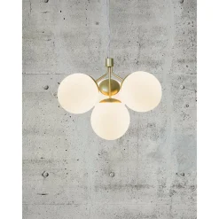 Ivona 4 | brass opal white