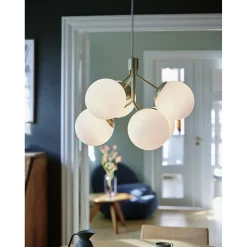 Ivona 4 | brass opal white