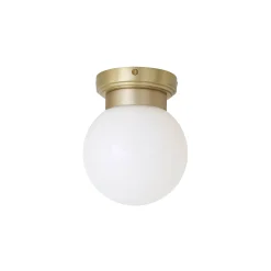 Jordan globe IP65 | polished brass
