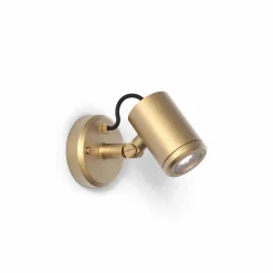 Jura wall spotlight | solid brass