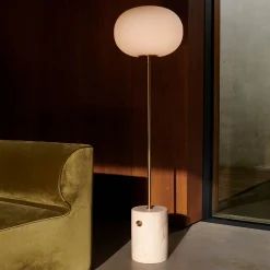 JWDA floor | carrara marble and bronzed brass