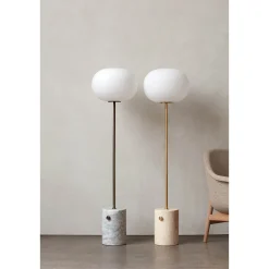 JWDA floor | carrara marble and bronzed brass