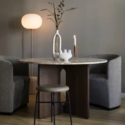 JWDA floor | carrara marble and bronzed brass