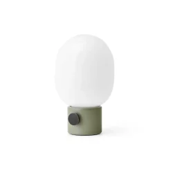 JWDA table lamp steel | alabaster white