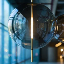 Kandinsky pendant ⌀45 | smoked grey