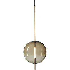 Kandinsky pendant ⌀30 | smoked brown