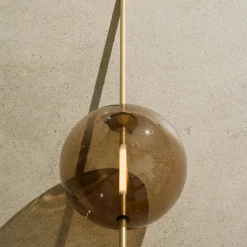Kandinsky pendant ⌀30 | smoked brown