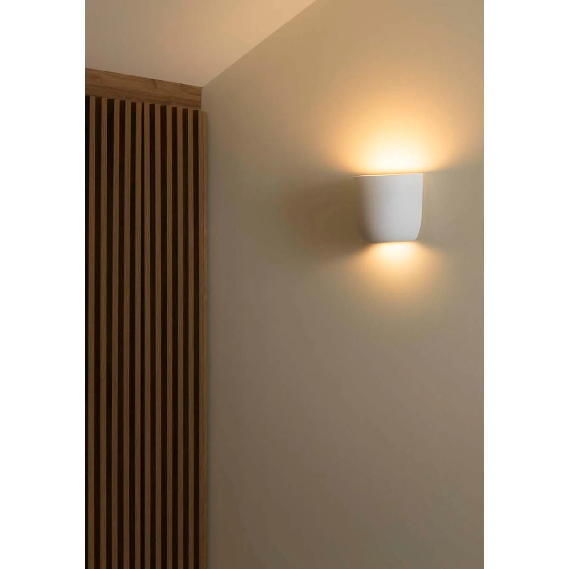 Kappu 158-250-300 | white plaster