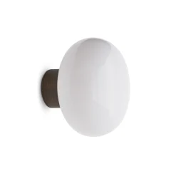 Karl Johan w | smoked oak and white opal glass