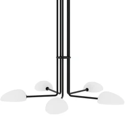 Kezo ceiling | matt black and white