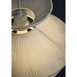 Kiku pendant ⌀35 | white cord