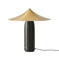 Kine t | matt white and brass