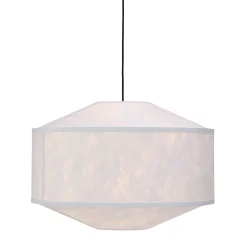 Kite pendant ⌀65 | white and black tyvek