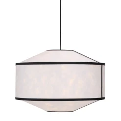 Kite pendant ⌀55 | white and black tyvek