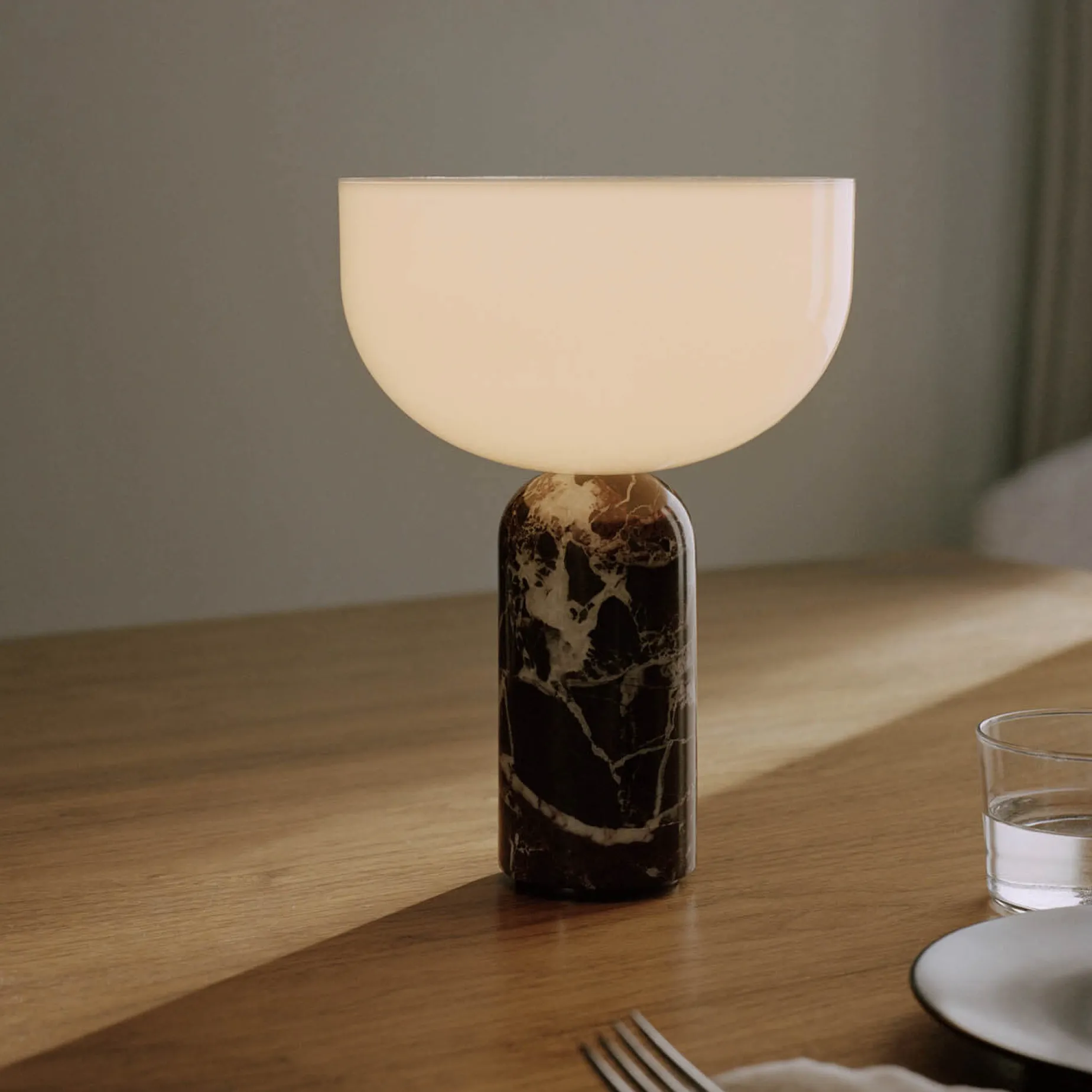 Kizu portable | gris du marais marble