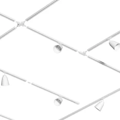 Koniekel link | white