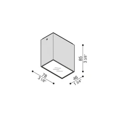 Kura 1 surface IP65 | light grey
