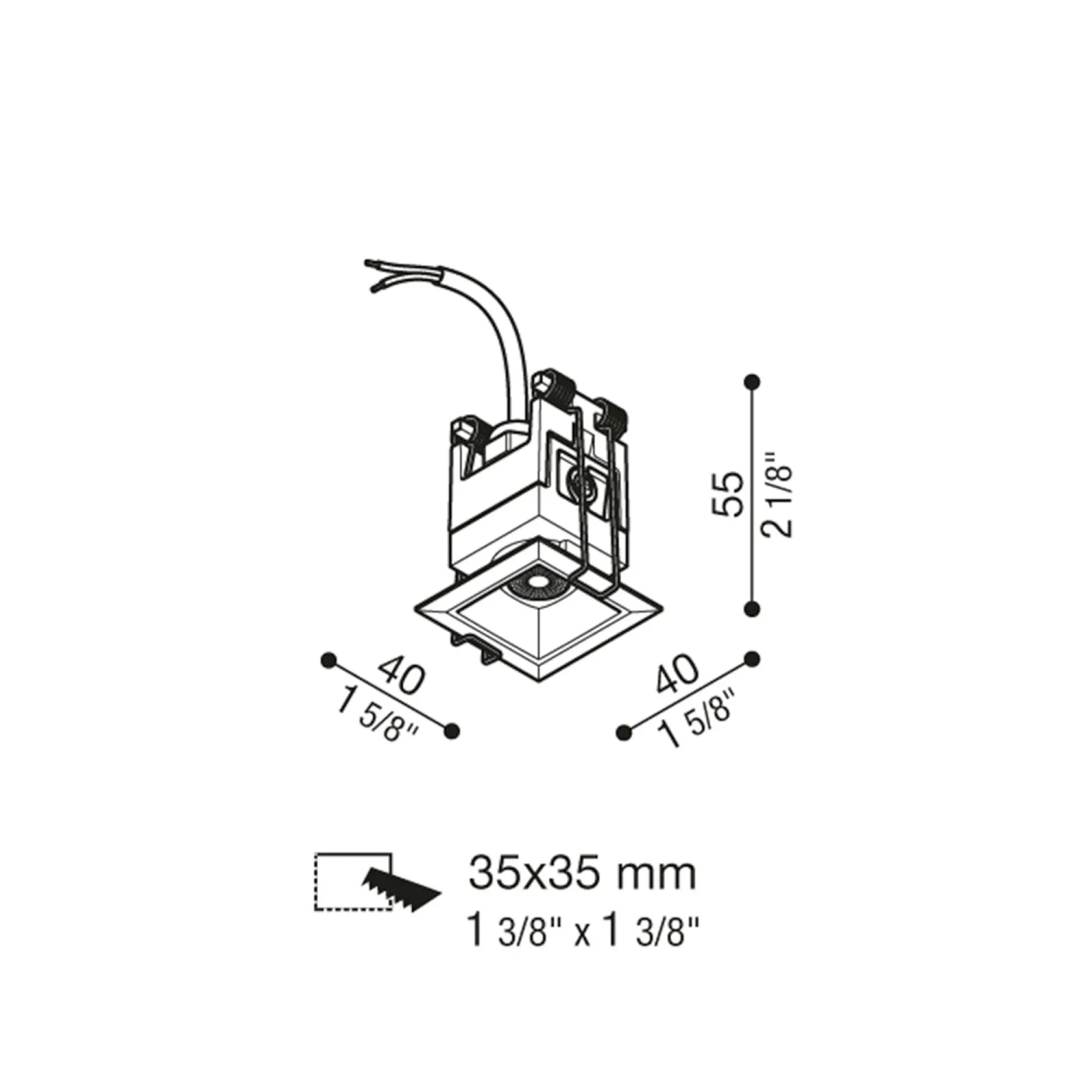 Kura X1 IP65 | black