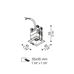Kura X1 IP65 | white