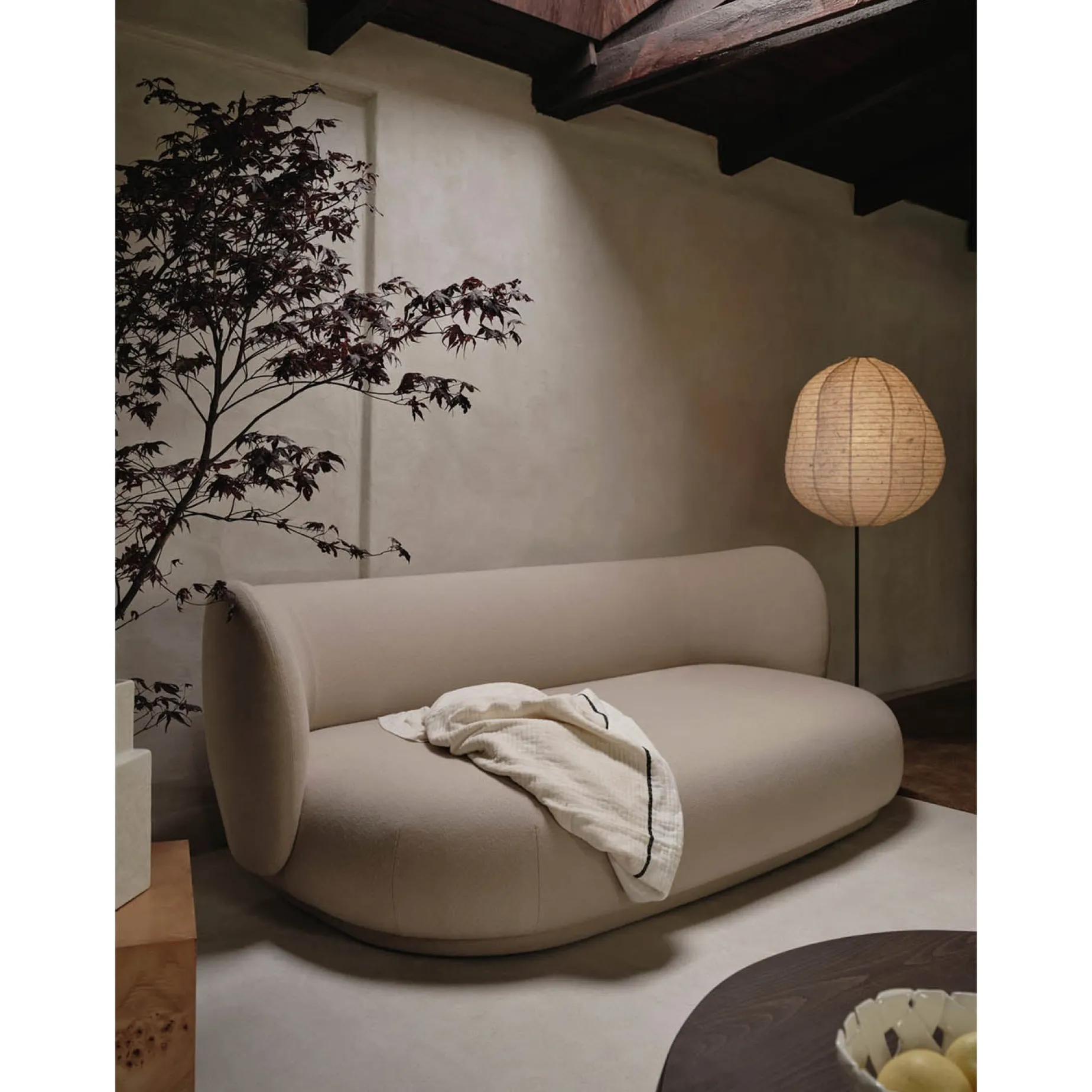 Kurbis floor high | natural