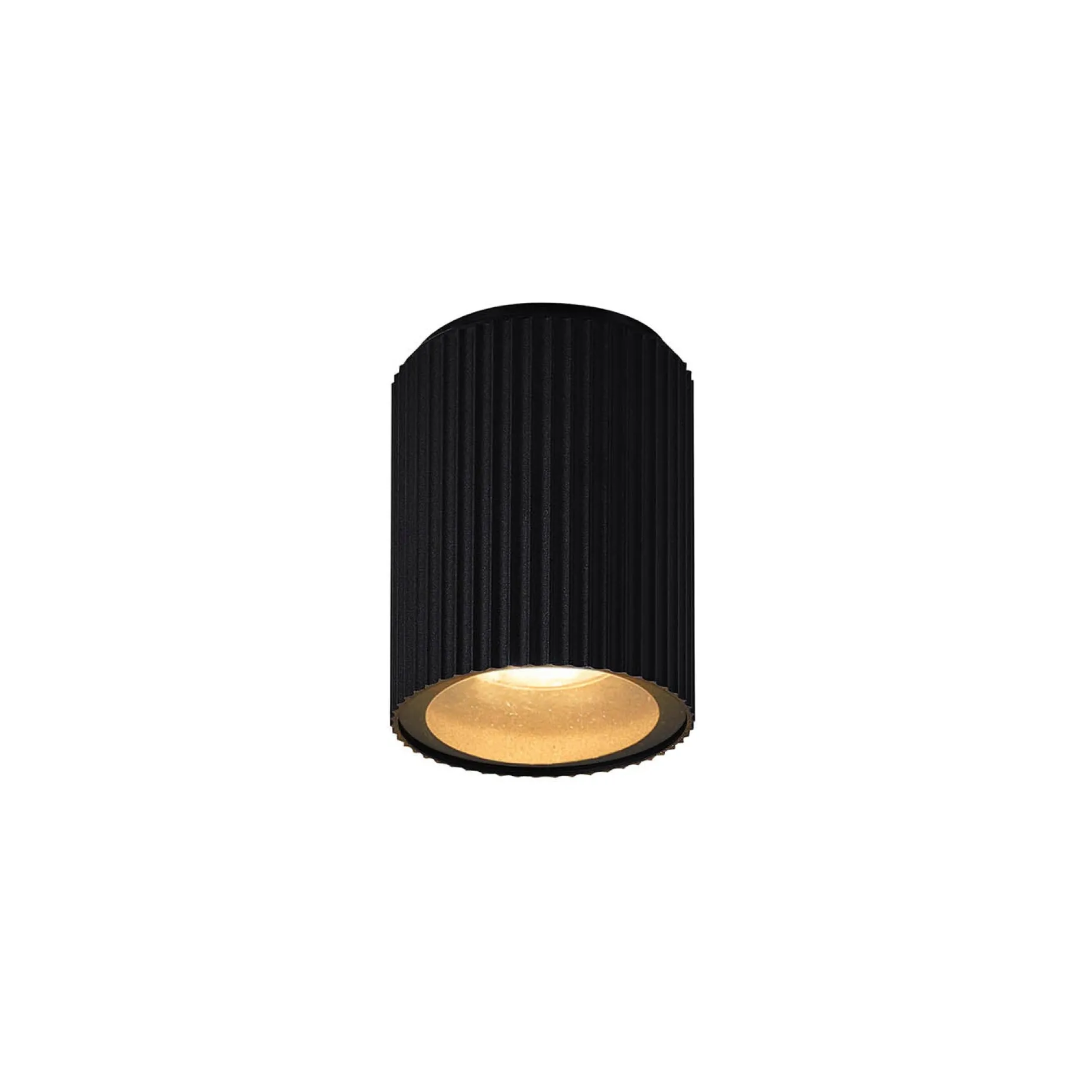 Kyklop ripple ceiling IP54 | black