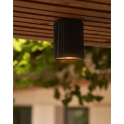 Kyklop ripple ceiling IP54 | black