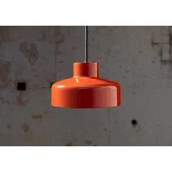 Lacquer pendant medium | red