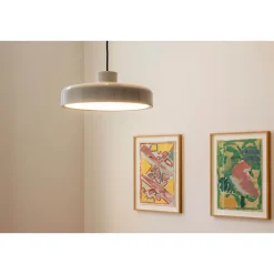 Lacquer pendant small | grey