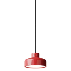 Lacquer pendant small | red