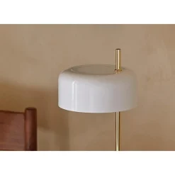 Lalu table white | gold