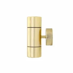 Lana brass wall light IP65 | antique brass