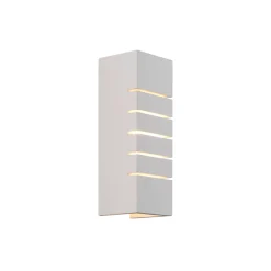 Lancio square wall | white plaster