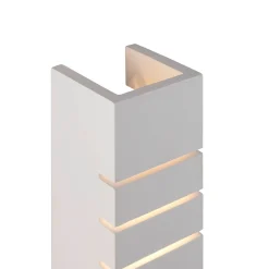 Lancio square wall | white plaster