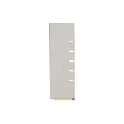 Lancio square wall | white plaster