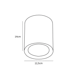 Landon 8 | black / smart lighting