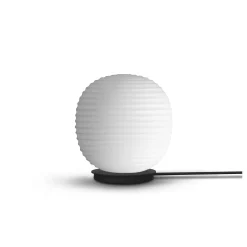 Lantern globe table/floor | white