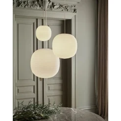 Lantern pendant ⌀20-40 | white
