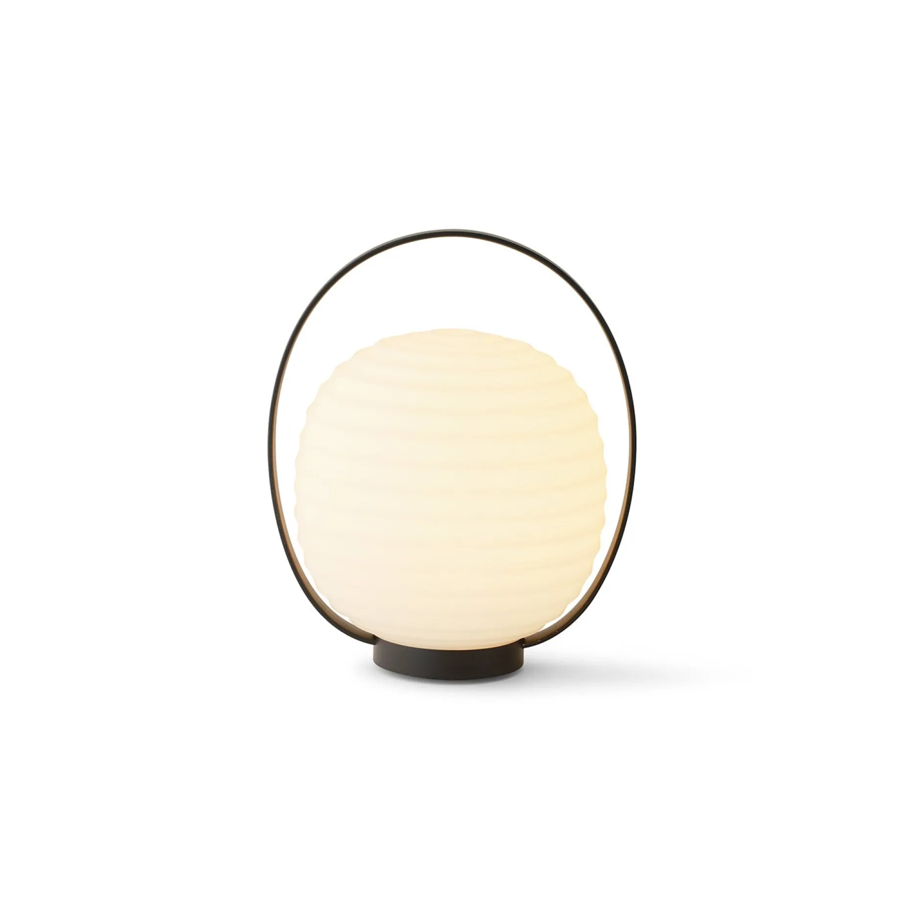 Lantern portable | black and opal white