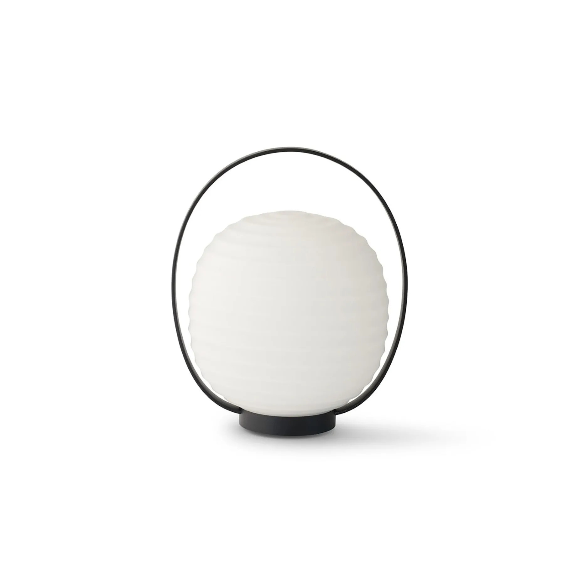 Lantern portable | black and opal white