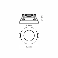 Leonis IP65 | brushed nickel